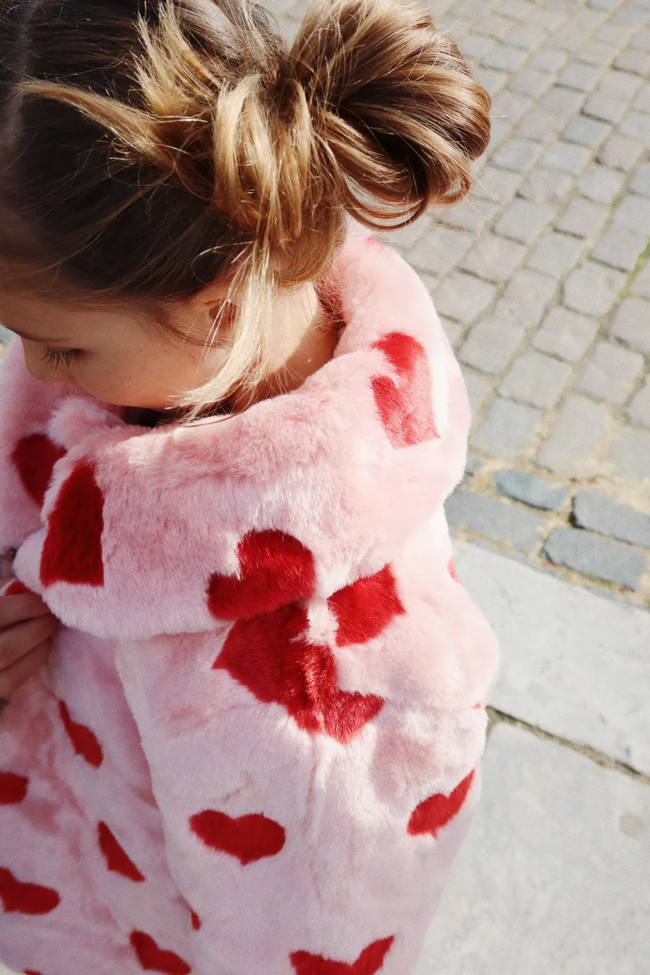 New Konges Sløjd FUZZIE FRAKKE - COEUR MELLOW coeurmellow