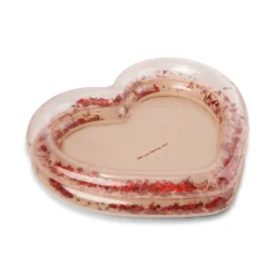 Shop Konges Sløjd hjerte badebassin - BLUSH TRANSPARENT blushtransparent