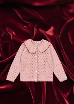 Discount Konges Sløjd Holiday cardigan - mellow rose mellowrose