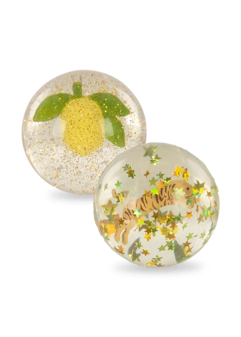 Clearance Konges Sløjd Hoppebolde - lemon/tiger