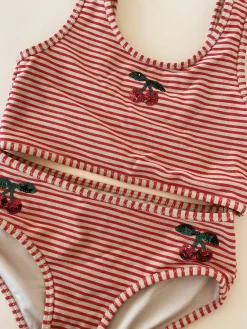 Hot Konges Sløjd jade bikini - GLITTER STRIPE glitterstripe