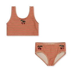 Hot Konges Sløjd jade bikini - GLITTER STRIPE glitterstripe