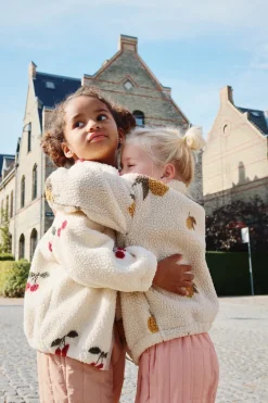 Cheap Konges Sløjd Jody Teddyjakke - cherry