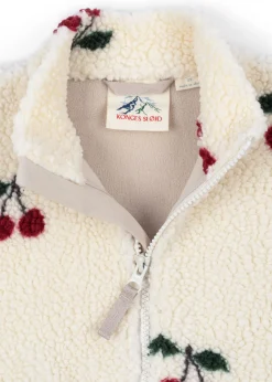 Cheap Konges Sløjd Jody Teddyjakke - cherry