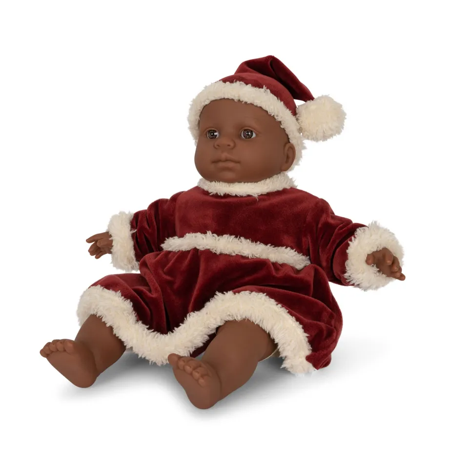 Discount Konges Sløjd Julekjole til dukke - jolly red jollyred