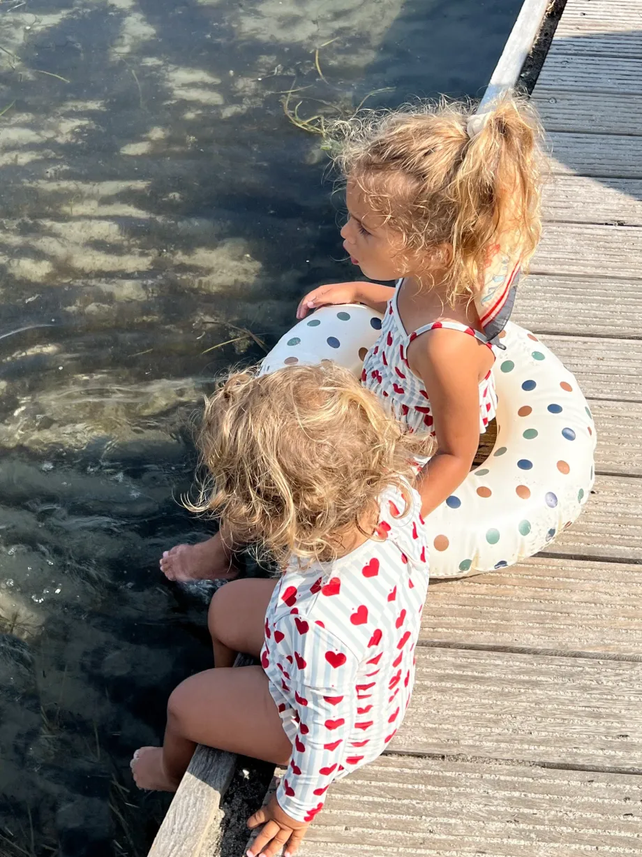 Hot Konges Sløjd junior badering - DOT FOREST dotforest