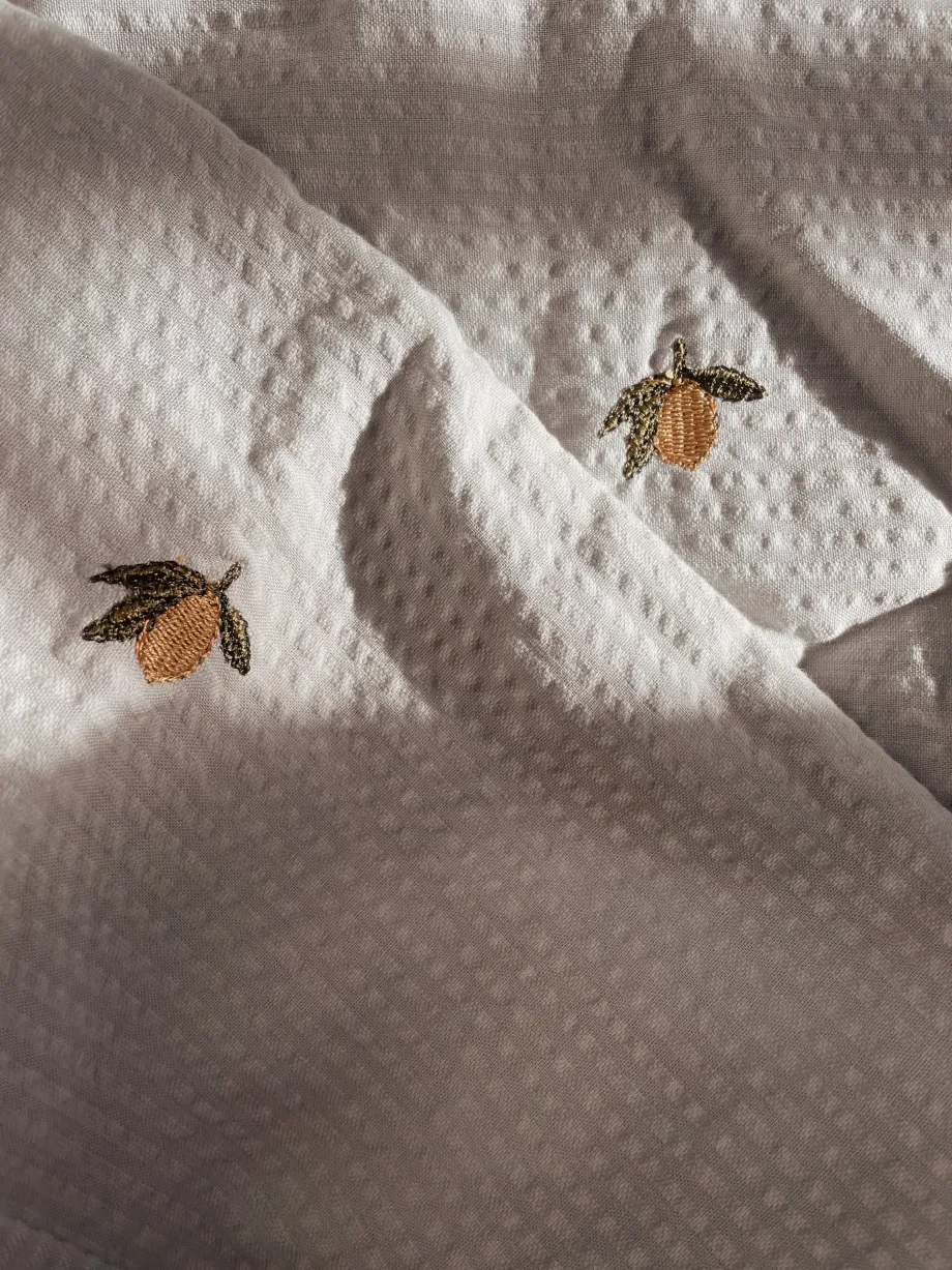 Clearance Konges Sløjd junior sengesæt 100x140 - LIGHT BLUE lightblue