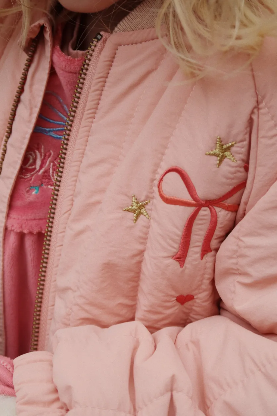 Discount Konges Sløjd juno bomberjakke - mellow rose mellowrose