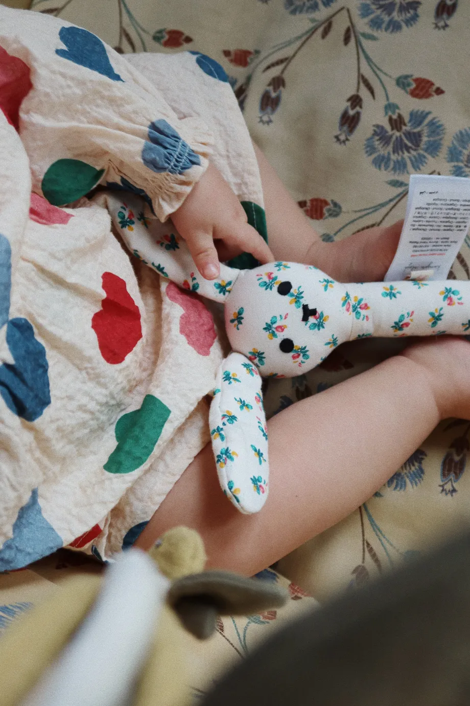 Hot Konges Sløjd kanin rangle - FLEUR COLORÉ fleurcoloré