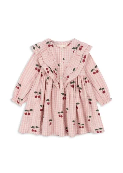 Hot Konges Sløjd kim kjole - CHERRY CHECK cherrycheck