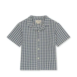 Cheap Konges Sløjd kim kortærmet skjorte - CAPTAINS BLUE CHECK captainsbluecheck