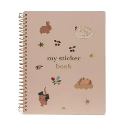 Store Konges Sløjd klistermærkebog - blush