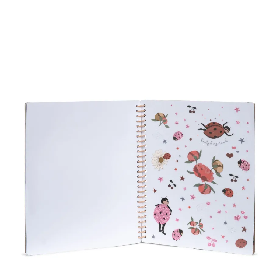 Store Konges Sløjd klistermærkebog - blush