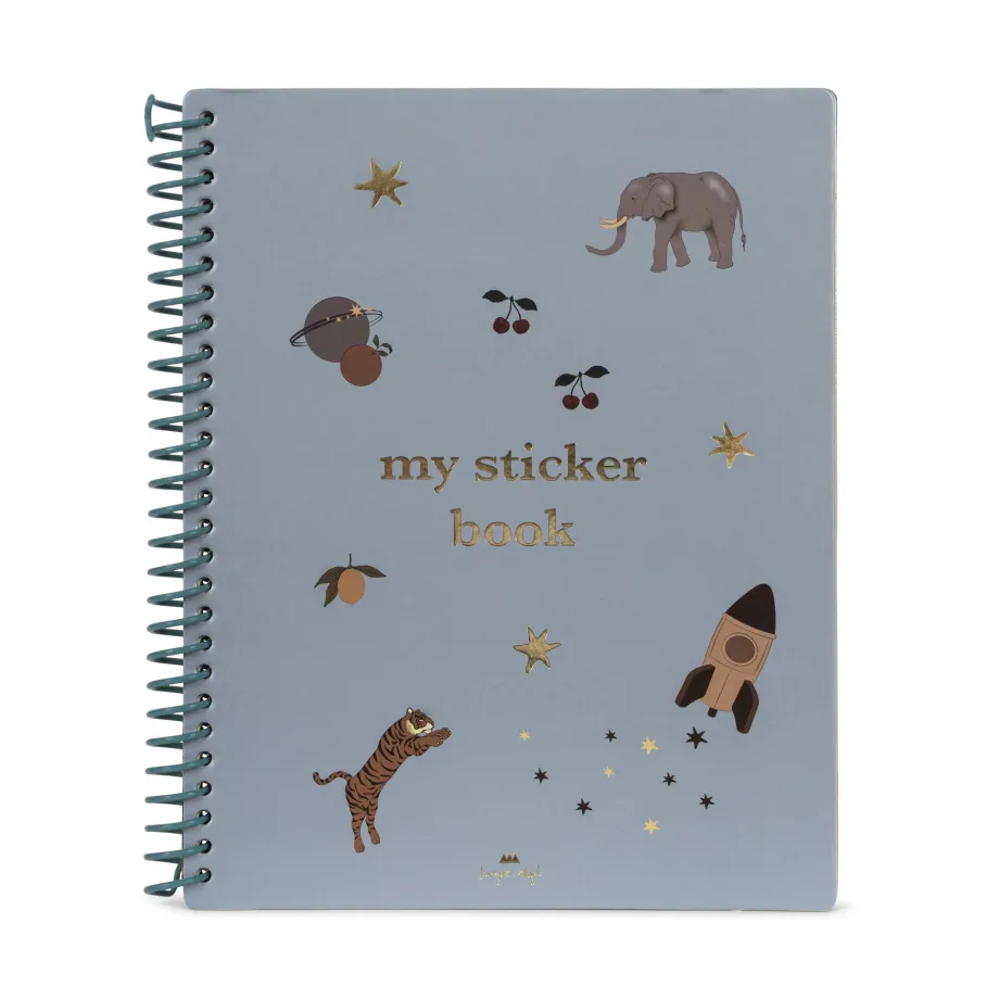 Best Konges Sløjd klistermærkebog - green