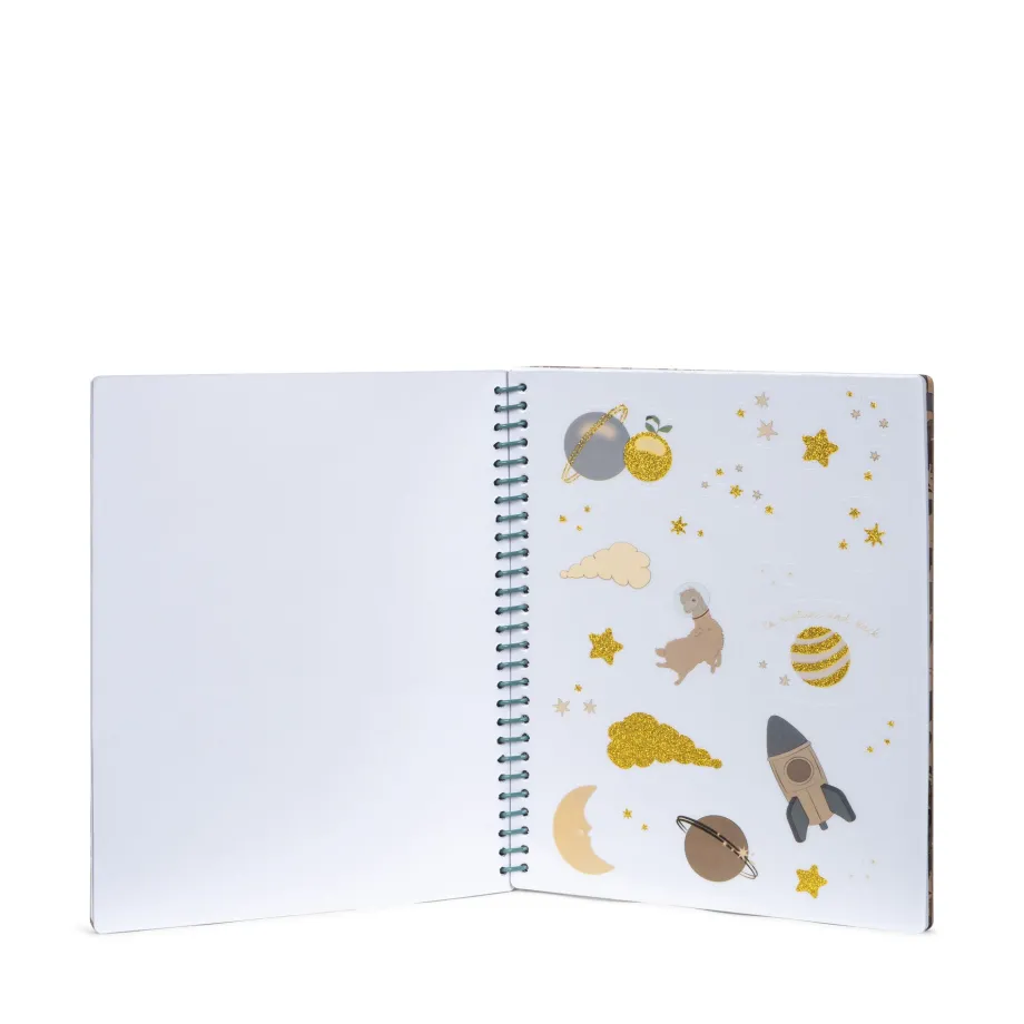 Best Konges Sløjd klistermærkebog - green