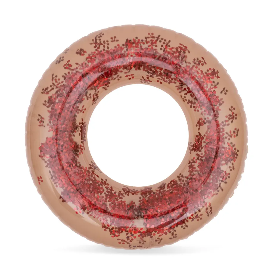 Discount Konges Sløjd kæmpe badering - BLUSH TRANSPARENT blushtransparent