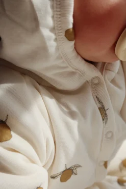 New Konges Sløjd køredragt med hætte - lemon