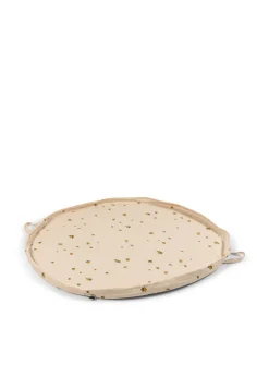 New Konges Sløjd legetæppe med opbevaring - lemon