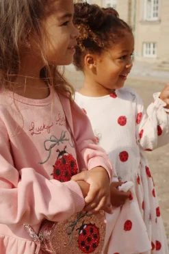 Shop Konges Sløjd Lou ladybug Kjole - ladybug glitter ladybugglitter