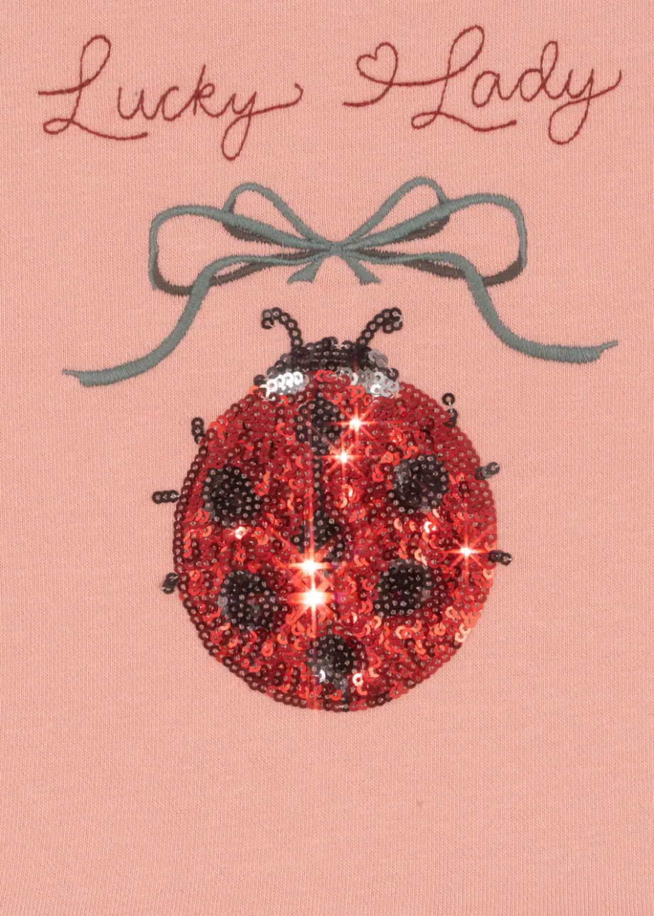 Shop Konges Sløjd Lou ladybug Kjole - ladybug glitter ladybugglitter