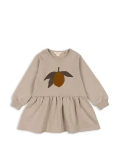 Fashion Konges Sløjd Lou sweaterkjole - oxford tan oxfordtan