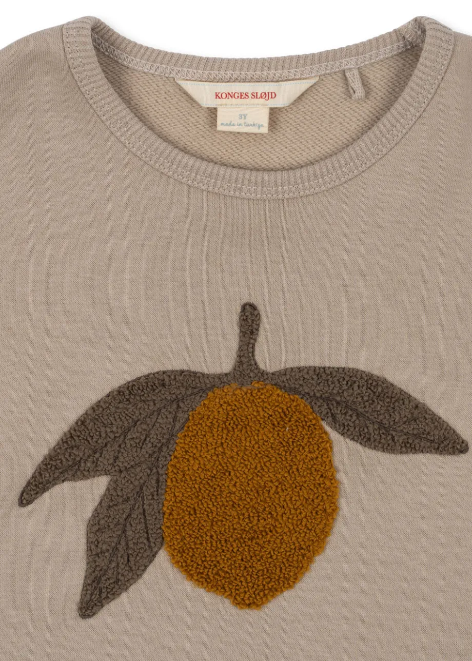 Fashion Konges Sløjd Lou sweaterkjole - oxford tan oxfordtan