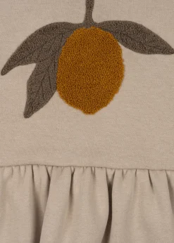 Fashion Konges Sløjd Lou sweaterkjole - oxford tan oxfordtan