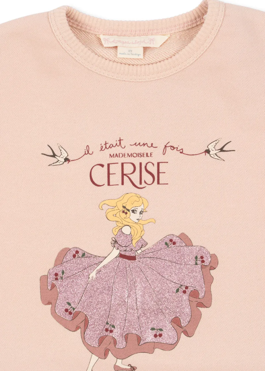 Flash Sale Konges Sløjd LOU SWEATSHIRT - CAMEO ROSE cameorose