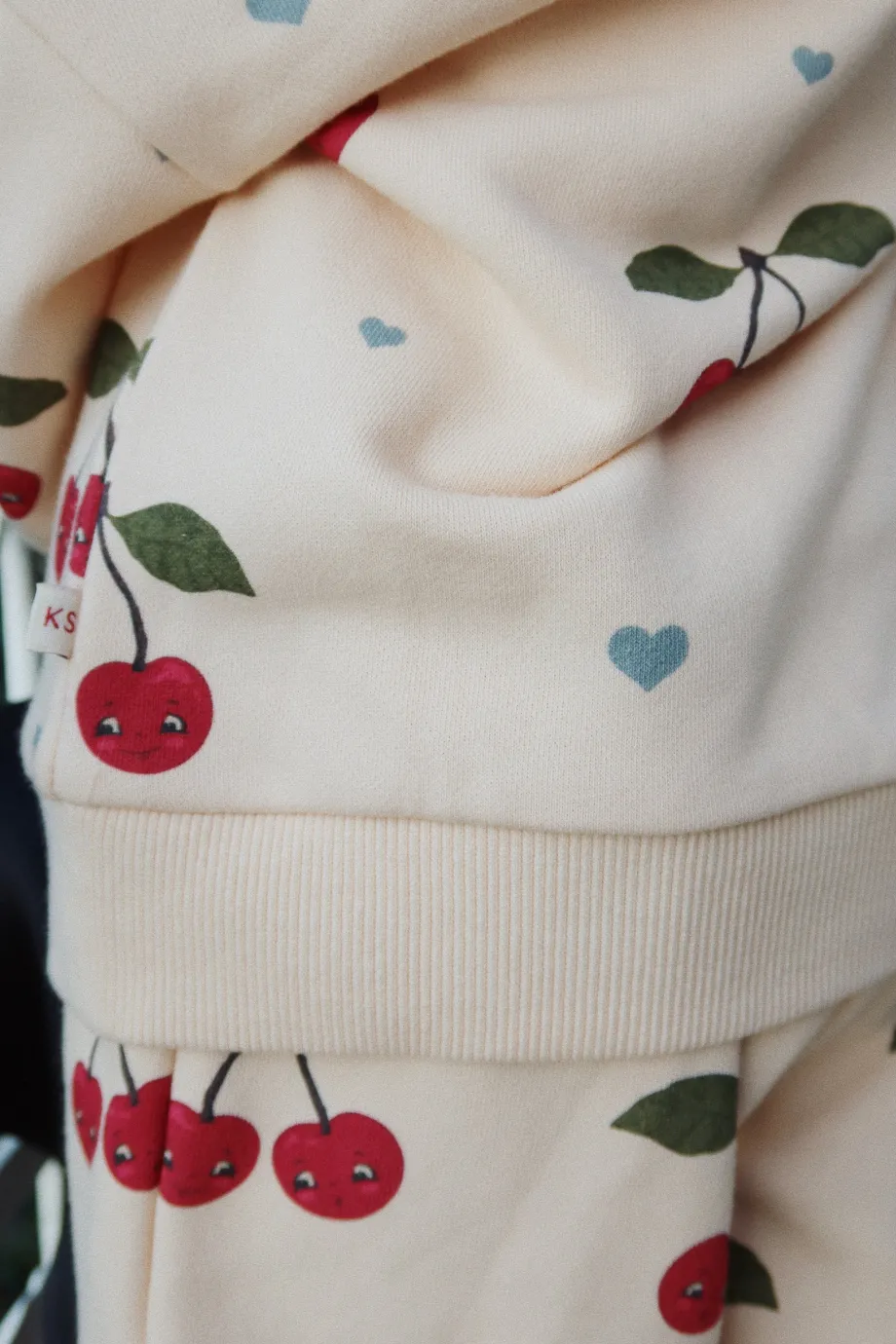 Outlet Konges Sløjd lou sweatshirt - CHERRY BESTIE cherrybestie