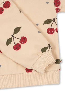 Outlet Konges Sløjd lou sweatshirt - CHERRY BESTIE cherrybestie