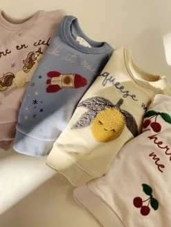 Sale Konges Sløjd lou sweatshirt - FRENCH OAK frenchoak