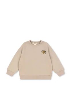 Flash Sale Konges Sløjd lou sweatshirt - OXFORD TAN LEMON oxfordtanlemon