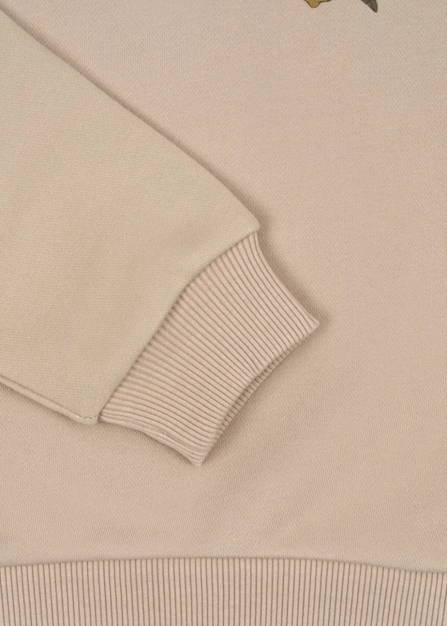 Flash Sale Konges Sløjd lou sweatshirt - OXFORD TAN LEMON oxfordtanlemon