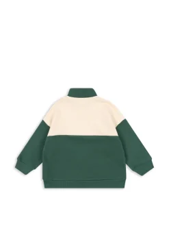 Outlet Konges Sløjd lou sweatshirt - SMOKE PINE smokepine