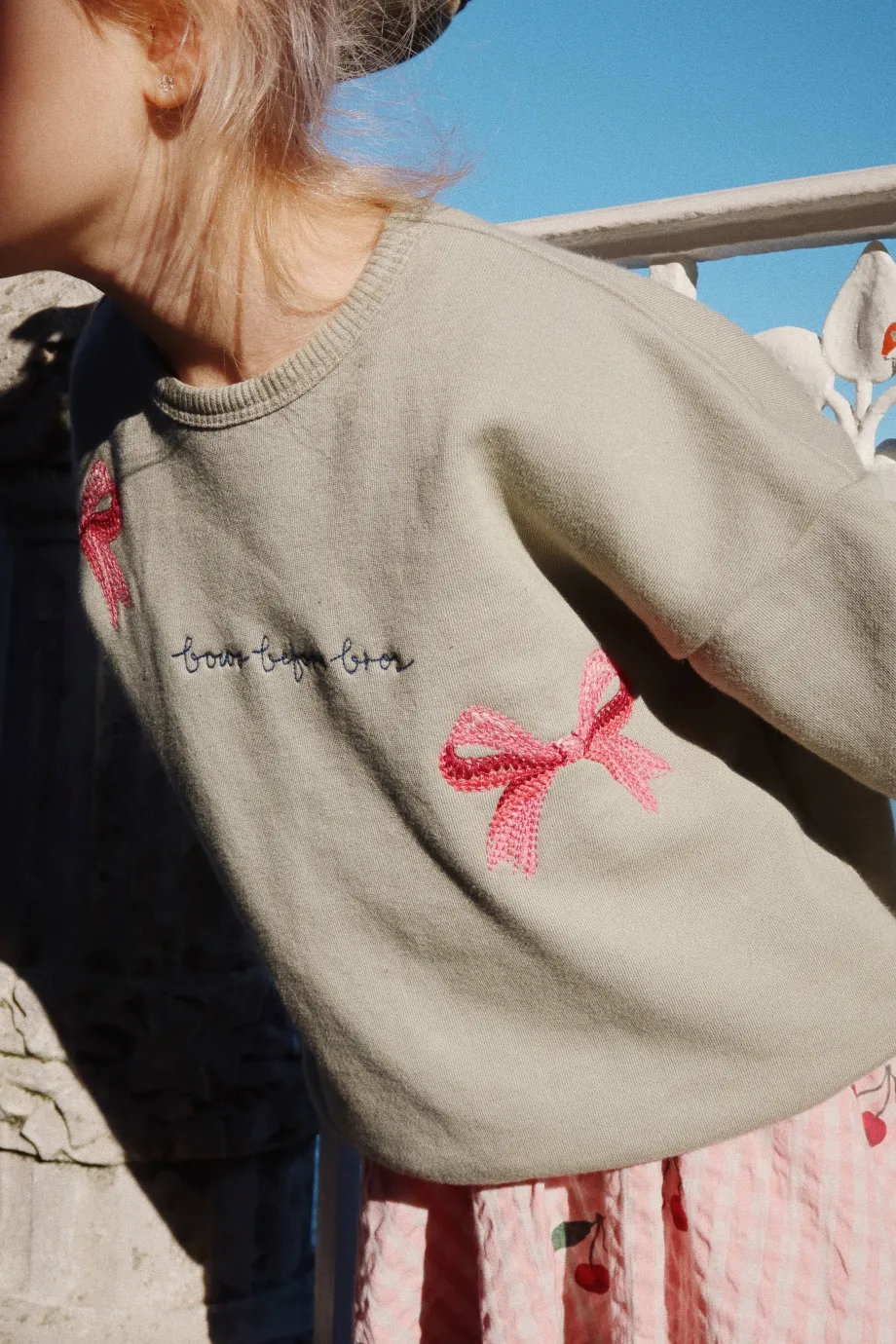 Best Konges Sløjd lou sweatshirt - tea