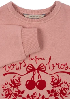 Best Konges Sløjd Loupy lou sweatshirt - bow rose bowrose