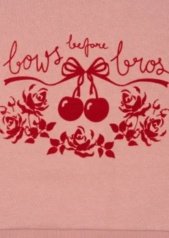 Best Konges Sløjd Loupy lou sweatshirt - bow rose bowrose