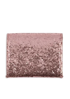 Shop Konges Sløjd LOVE LETTER PUNG - pink glitter pinkglitter