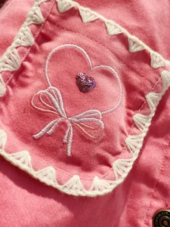 Outlet Konges Sløjd Lucky nederdel - flamingo plume flamingoplume