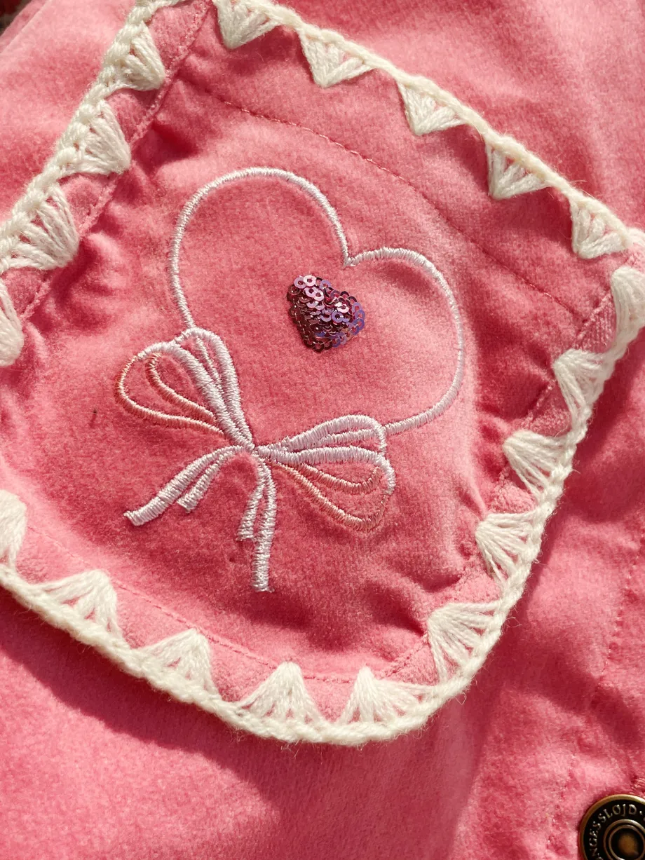 Outlet Konges Sløjd Lucky nederdel - flamingo plume flamingoplume