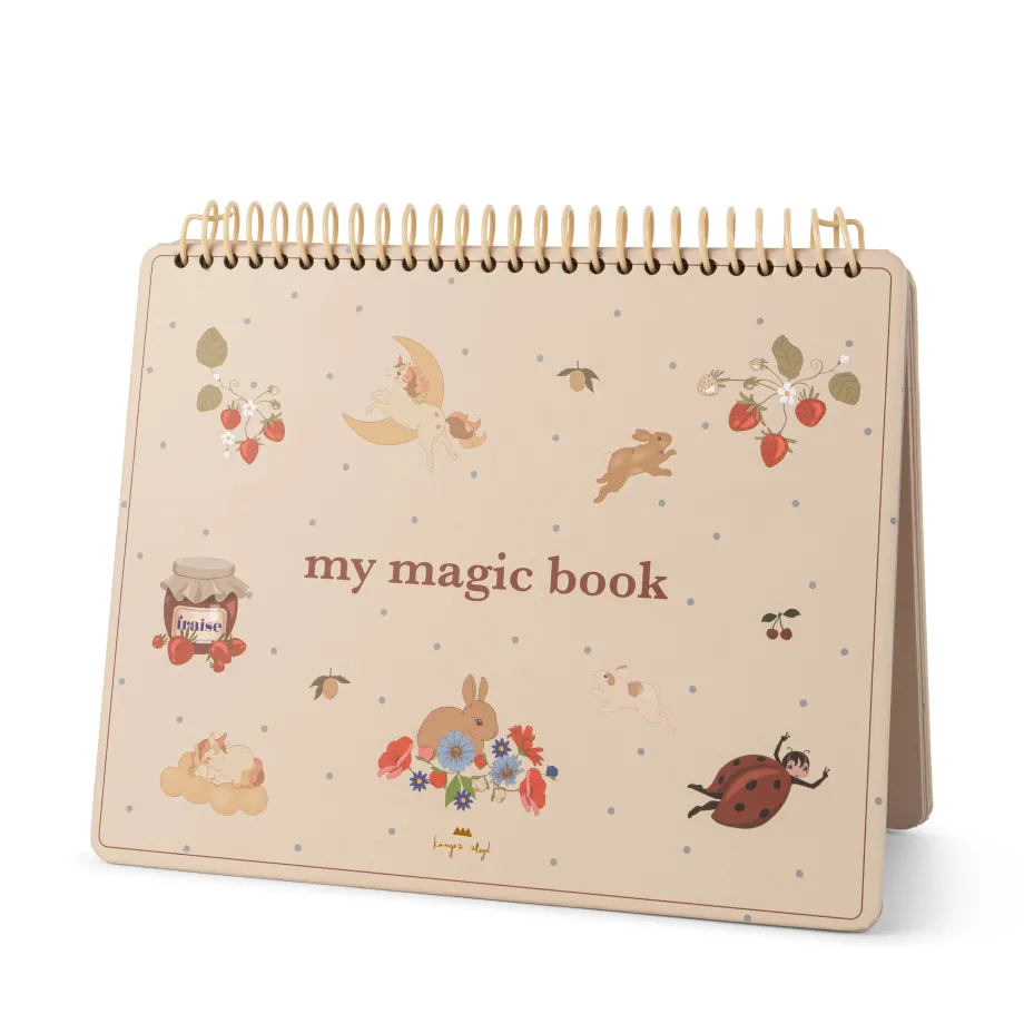 Flash Sale Konges Sløjd magic malebog - OFF WHITE offwhite