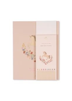 Store Konges Sløjd Malebog - unicorn