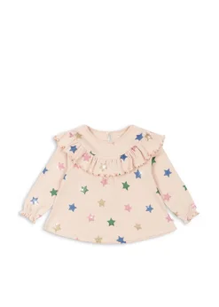 New Konges Sløjd MALLI BLUSE - STAR GLITTER starglitter
