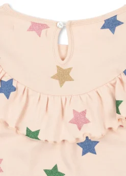 New Konges Sløjd MALLI BLUSE - STAR GLITTER starglitter