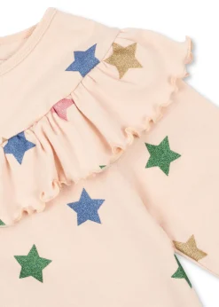 New Konges Sløjd MALLI BLUSE - STAR GLITTER starglitter