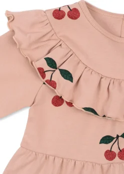 Sale Konges Sløjd MALLI KJOLE - MA GRANDE CERISE GLITTER MELLOW magrandeceriseglittermellow