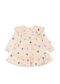 Hot Konges Sløjd MALLI KJOLE - STAR GLITTER starglitter