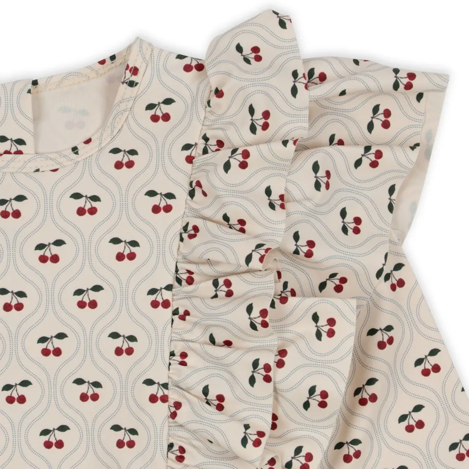 Online Konges Sløjd manuca badebluse - CHERRY MOTIF cherrymotif