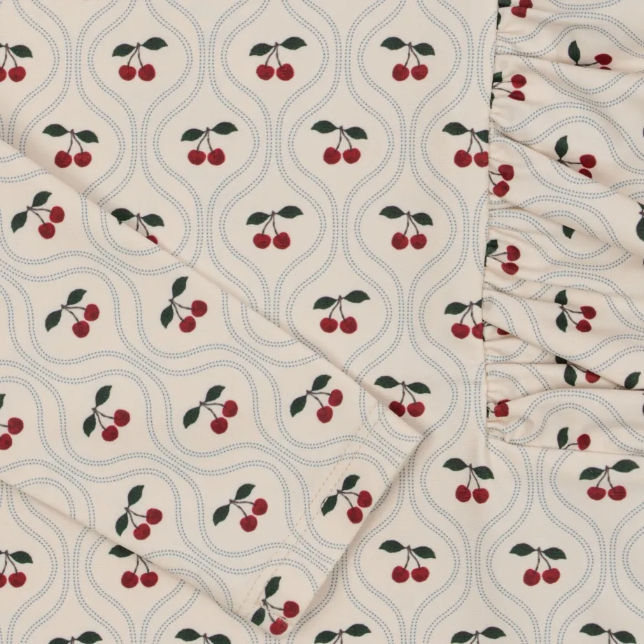 Online Konges Sløjd manuca badebluse - CHERRY MOTIF cherrymotif