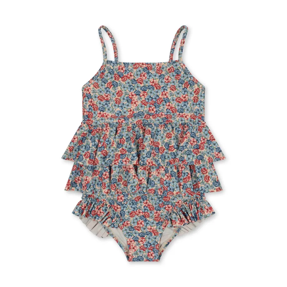 Fashion Konges Sløjd manuca badedragt - ROSIE BLUE rosieblue